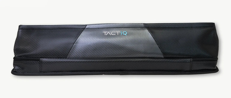 3x6 hard-shell pool cue case in grey