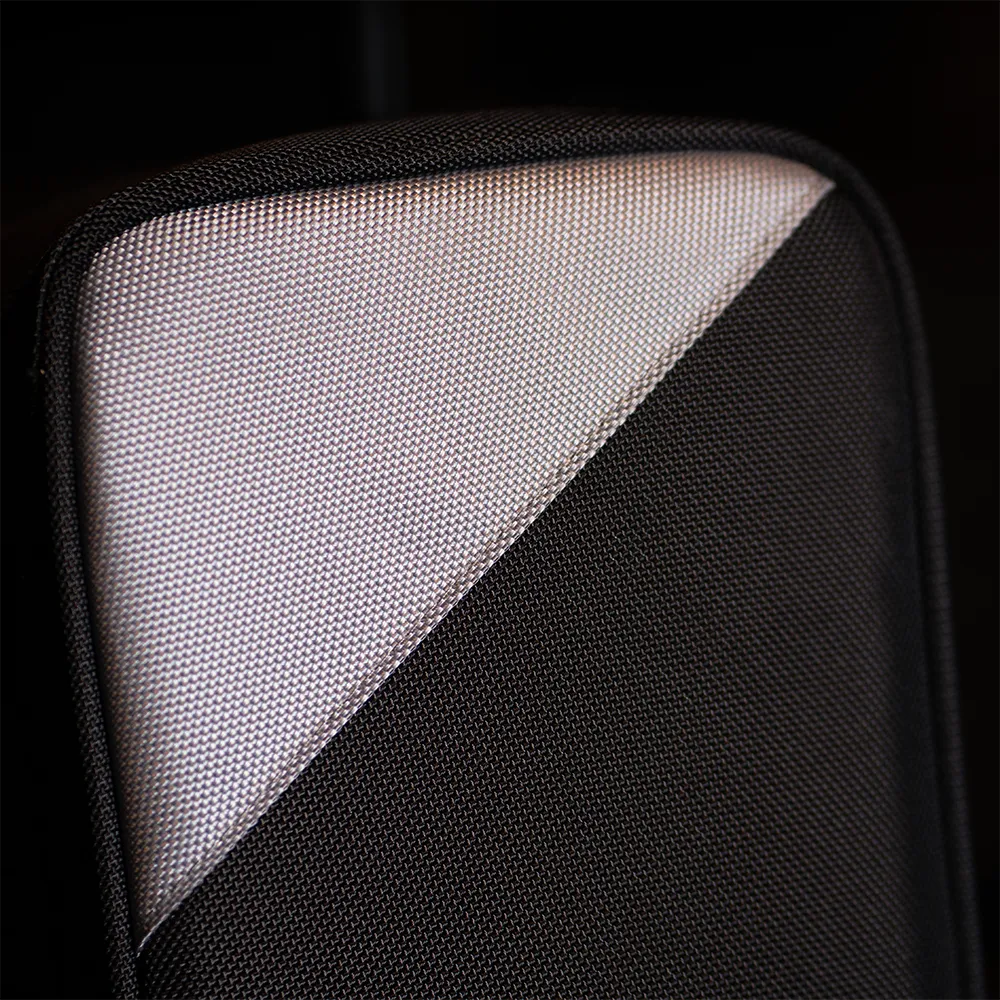 Durable, double-stitched construction